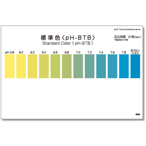 WAK-BTB 수소이온농도검사키트, 교리츠 pH팩테스트,KYORITSU