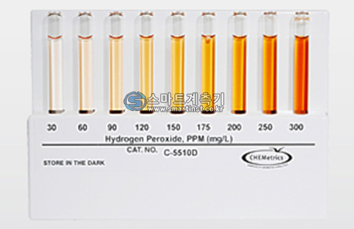 K-5510D-H2O2 과산화수소 검사키트 CHEMetrics K5510D kit