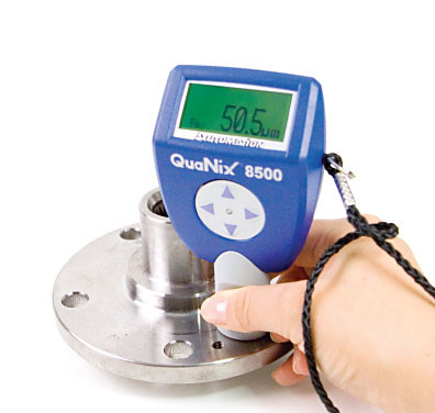 QN-8500-FNR 철/비철 겸용 무선 도막두께측정기 Automation