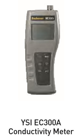 염도, 전도도, 온도 측정기 YSI EC300A