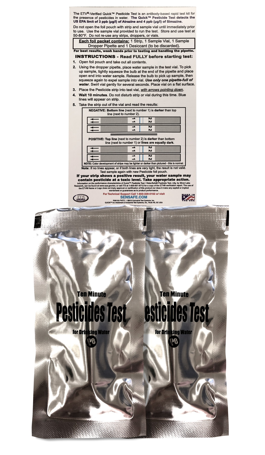 P2-Pest 잔류농약 키트 수질검사키트 ITS 검사키트 487996