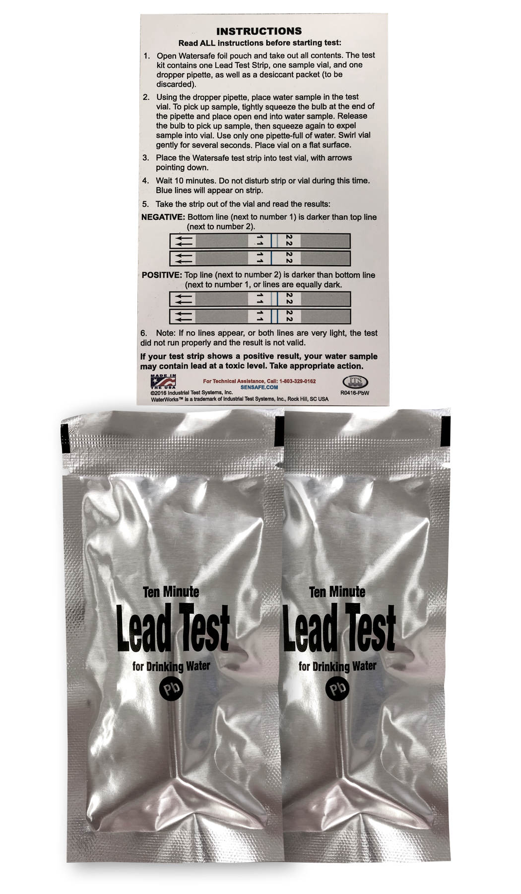 P2-LeadW 납 물전용 키트 Lead Water Test
