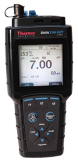 STARA2216-pH 휴대용 pH 측정기 Orion A221 pH Portable Meter, 9107BNMD