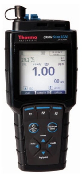 STARA3245-F 휴대용 불소 측정기,Fluoride Meter, Orion Star A324 pH,ISE Portable Multiparameter Meter,8107UWMMD,9609BNWP