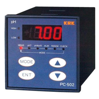 PC-502-GR-1 KRR 인라인 pH 측정기 오폐수처리장 전용 pH전극