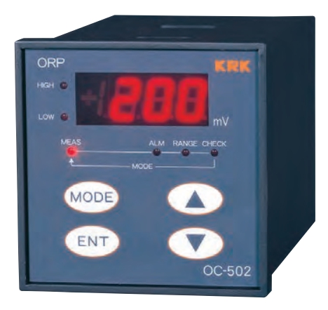 OC-502-OR-1 KRK 인라인 ORP 측정기 오폐수처리장 전용 ORP전극