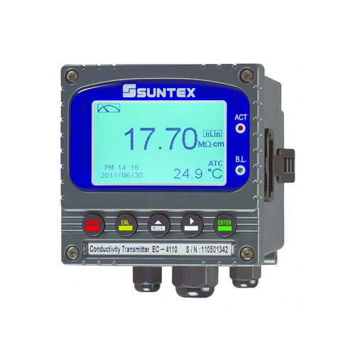 CON4110RS-8-244-30 공정 샘플용 전도도 측정기Graphite전극