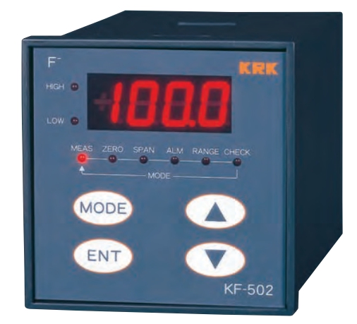 KF-502 설치형 불소 이온측정기 수중의 유리불소이온 측정