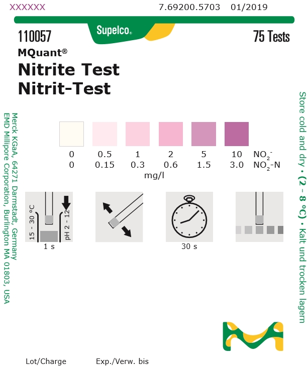 110057- NO2 아질산염 Nitrite 측정키트 Merck