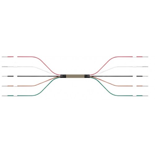 pHCT-5M-FF pH,온도 전용케이블 5M, Y단자,온도 연결 케이블