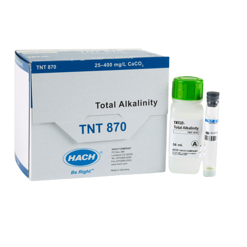 TNT870 총알카리도 HACH Total Alkalinity, TNTplus 바이알실험