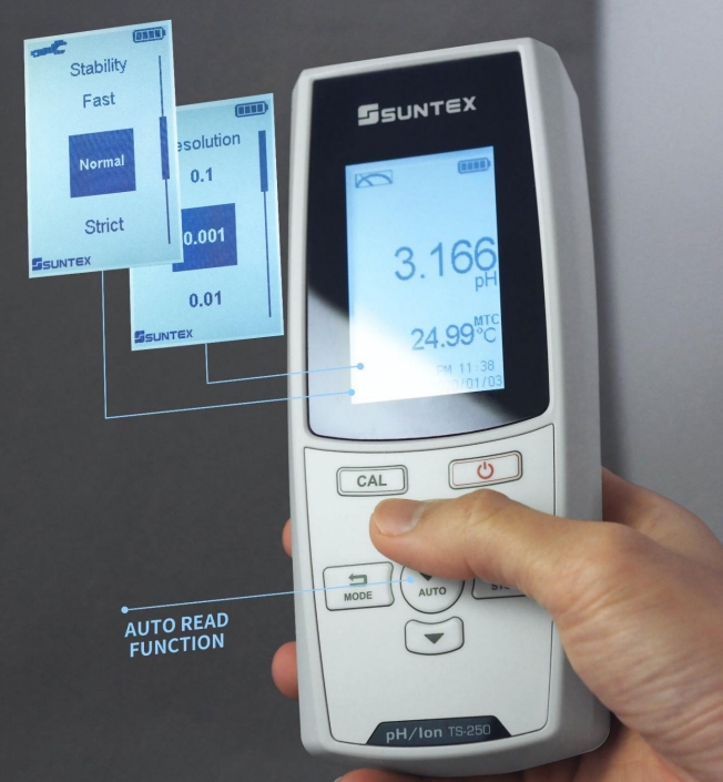 TS210-PH1000 휴대용 pH 측정기 Portable pH Meter