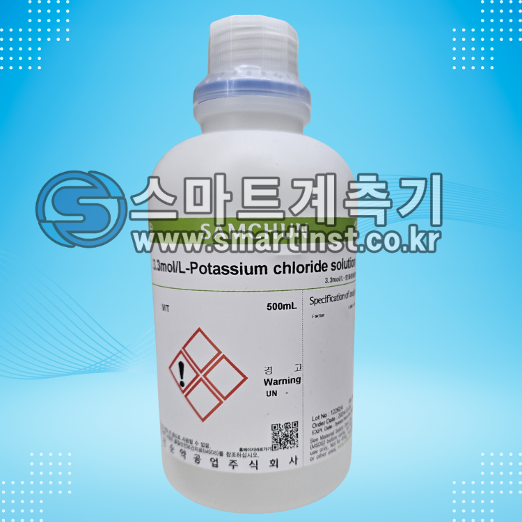 KCL-3.3MOL 염화칼륨용액 3.3mol Potassium Chloride 500ml